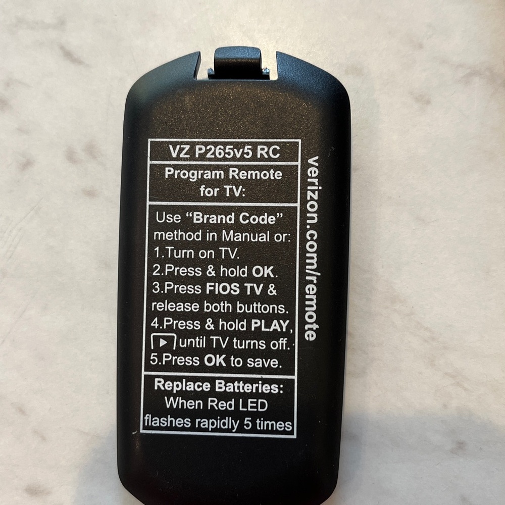Fios TV Remote - Picture 3 of 3